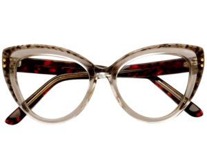une paire de lunettes pour femme sur fond transparent,PNG