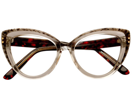 une paire de lunettes pour femme sur fond transparent,PNG