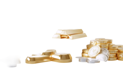 Glittering Gold Display