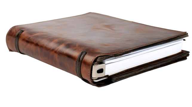 Executive Leather Office Binder