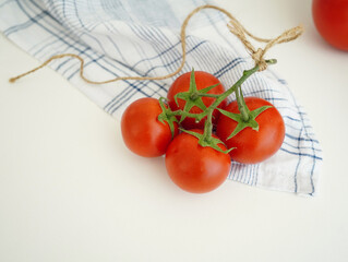 tomato and fabric