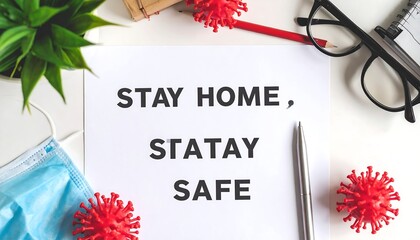 A message of safety during a pandemic