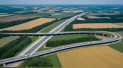 Fototapeta premium Autobahn