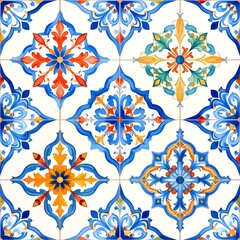 Ornate tile pattern design (1)