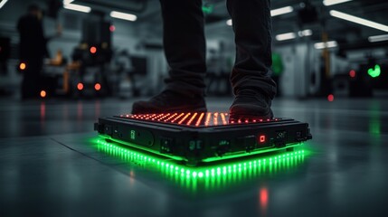 Futuristic interactive platform