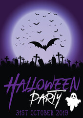 background for halloween party poster 0209