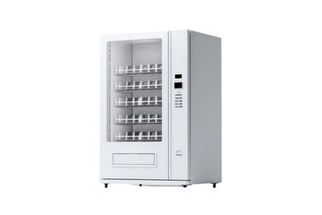 Fototapeta premium White automated vending machine