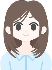 basic profile image of woman