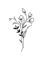 Sweet Pea April Birth Month Flower Bouquet