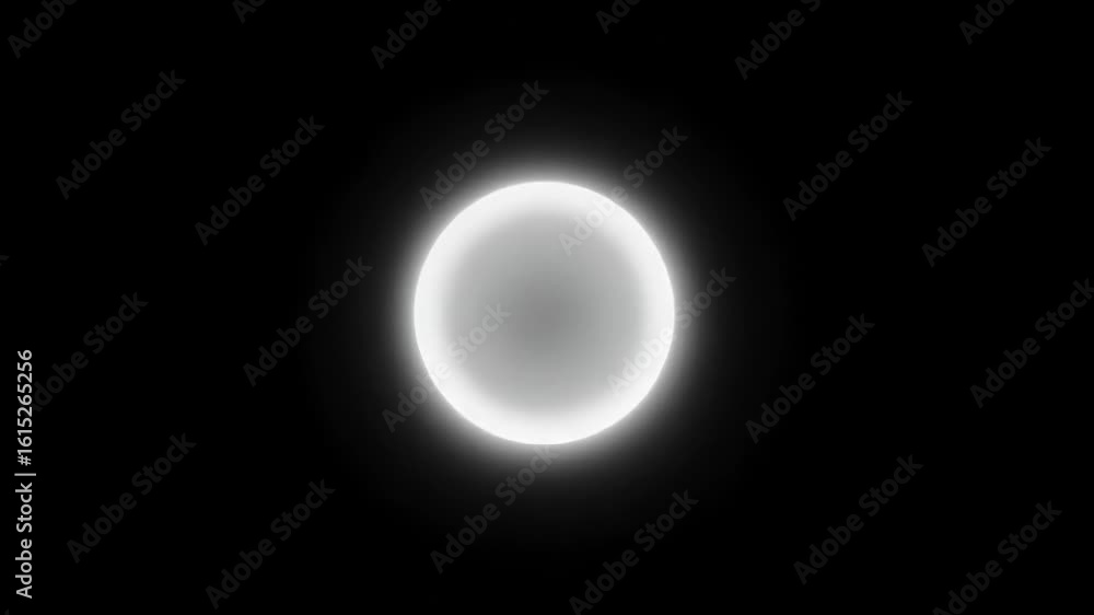 Poster abstract glowing orb animation background loop for presentations and video projects motion graphics 
