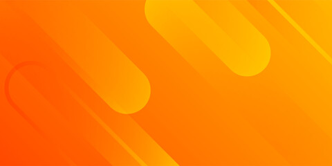 Abstract orange and yellow geometric background. Modern concept for graphic design, background, web design, poster, banner, book, slideshow. Vector illustration