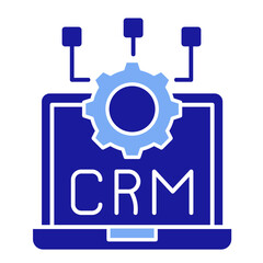 Crm Integration  Icon Element For Design
