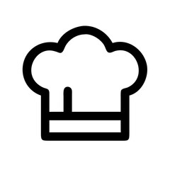 Chef hat icon vector illustration