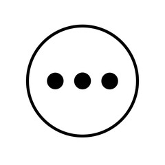 Comment dots icon vector illustration