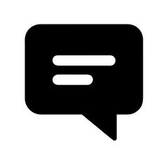 Comment bubble icon vector illustration