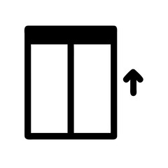 Elevator icon vector illustration