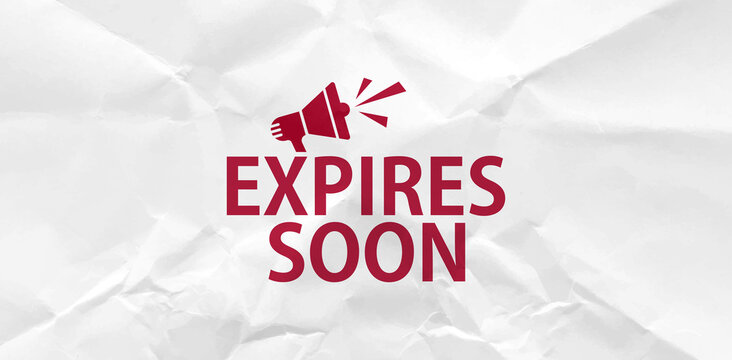 expires soon text	