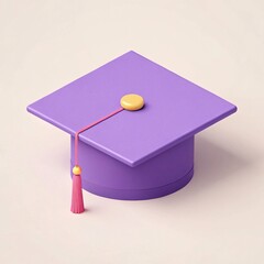 Graduation Cap Icon - Academic Success & Education Symbol