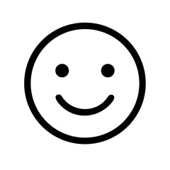 Face smile icon vector illustration