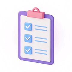 Checklist Board Icon - Task Completion & To-Do List