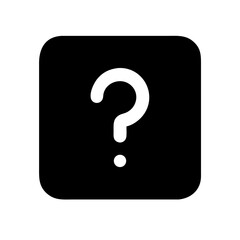 Question square icon vector illustration