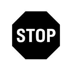 Stop circle icon vector illustration