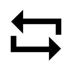 Swap icon vector illustration