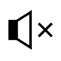 Volume off icon vector illustration