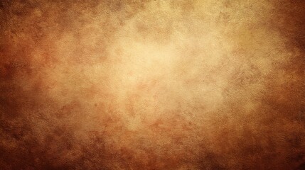 Fototapeta premium Textured grunge background with golden light in the center isolated on white background