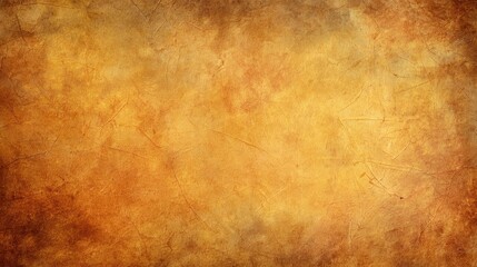 Textured abstract art with warm orange and brown tones isolated on white background