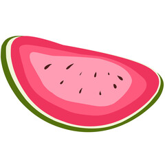 watermelon slice illustration