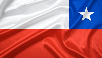 Chilean flag with white, red, and a lone star on blue&mdash;evoking independence, honor, and the proud resilience of a nation shaped by mountains, coastlines, and courage.