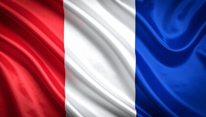 French tricolour—three vertical bands of blue, white, and red embodying liberty, equality, and fraternity in a striking harmony of revolution, unity, and enduring national ideals.