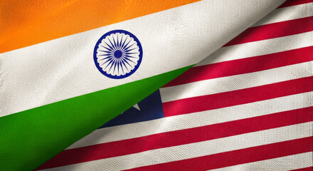 India flag liberia flag flags indian liberian friendship national symbol country patriotism banner