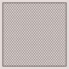 Elegant Interlocking Chain Pattern: Seamless Black and Beige Abstract Design for Modern Textiles