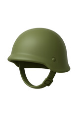 3D Military Helmet Icon Illustration