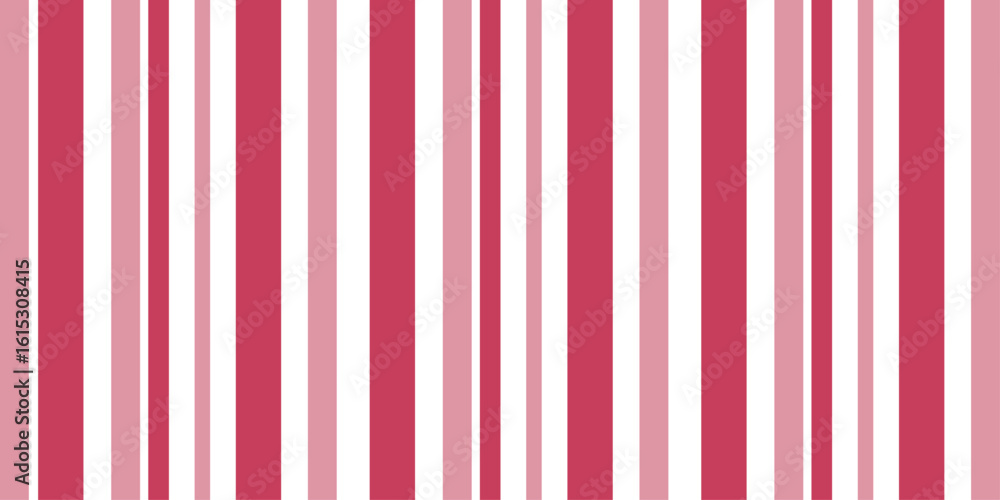 Poster pattern stripe seamless pink yarrow and white colors. vertical pattern stripe abstract background ve