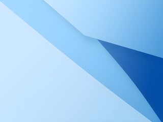 Modern Abstract Background with Geometric Shapes in Blue and Gray Tones – Clean 4K Design for Business or Presentation Use (AI Generated)