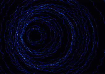 Abstract particle waves background 1403