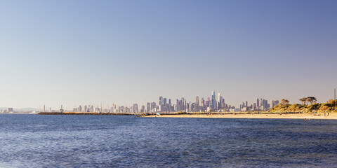 Brighton Beach in Melbourne Australia