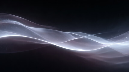 background dark neon floral lines