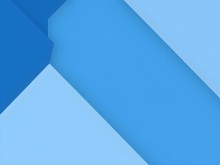 Modern Abstract Background with Geometric Shapes in Blue and Gray Tones – Clean 4K Design for Business or Presentation Use (AI Generated)