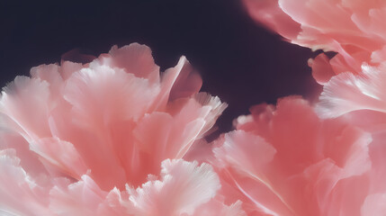 background dark neon floral lines