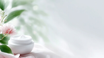 Cosmetics and medical wallpaper, light abstract