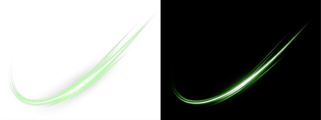 Light, speed, line, motion, glow create a glowing PNG with transparent effect. Soft Overlay for...