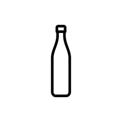 Bottle icon symbol for apps and websites. bottle sign and symbol