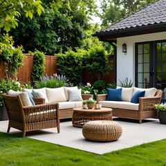 Outdoor patio furniture set