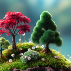 tree in the garden