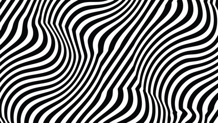 Abstract Black and White Background  Line Art  pattern