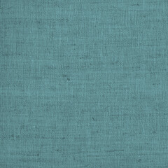 Soft teal woven fabric texture with visible fibers and natural imperfections. Ideal for textile design, product mockups, crafts, rustic themes, and realistic material overlays.